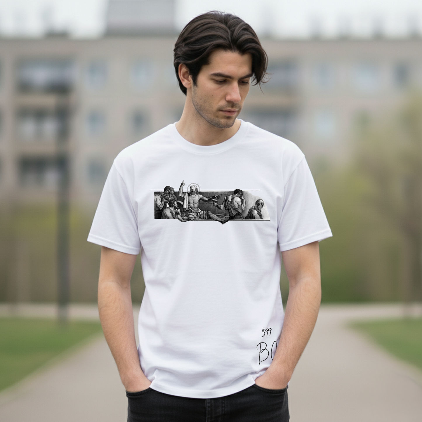 399 BC: Ancient Era Classic Art Streetwear Regular Fit Tshirt