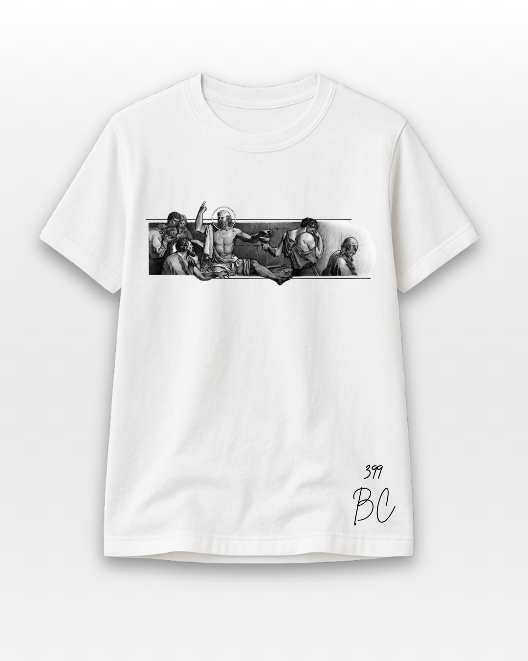 399 BC: Ancient Era Classic Art Streetwear Regular Fit Tshirt