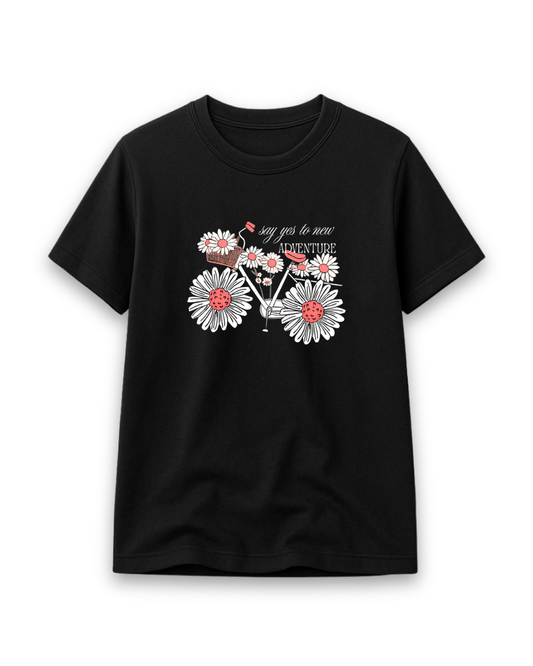 Say Yes To New Adventure: Girls’ Adventure Graphic Regular Fit