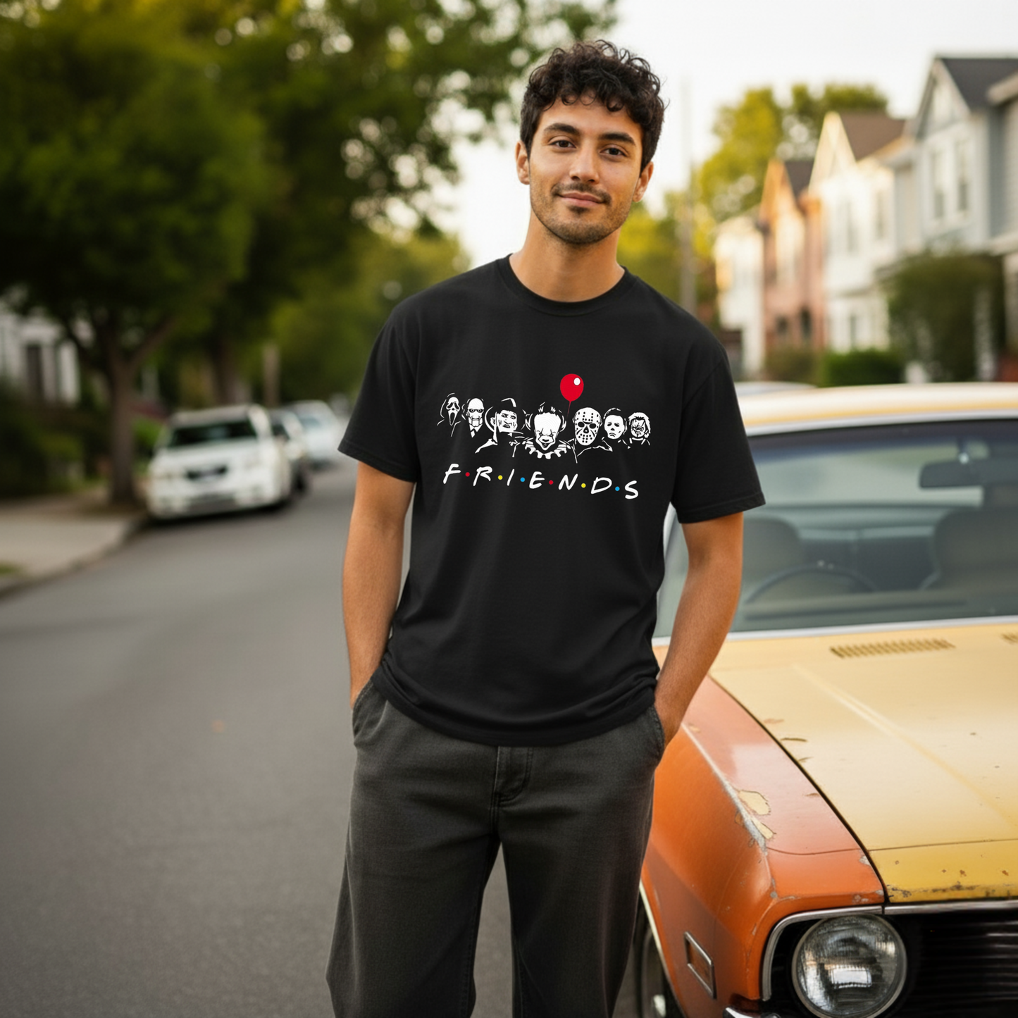 FRIENDS: Iconic Villains Parody Tee