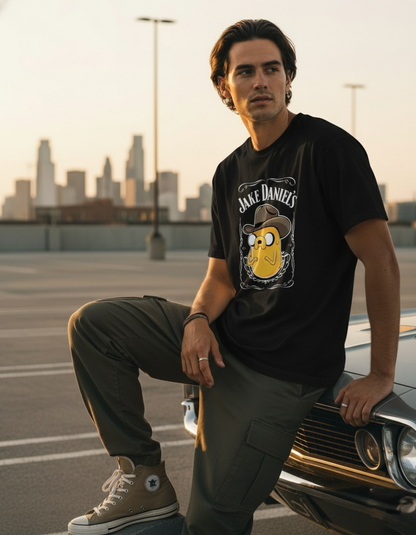 Jake Daniel’s: Cartoon Parody Whiskey-Label